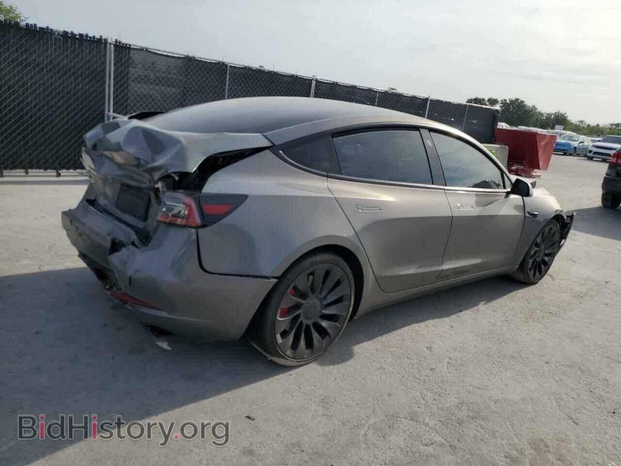 2022 TESLA MODEL 3 - VIN: 5YJ3E1EC3NF128202 - Фото 3