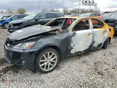2011 Lexus IS 250, charcoal — VIN JTHCF5C27B5050940, Copart