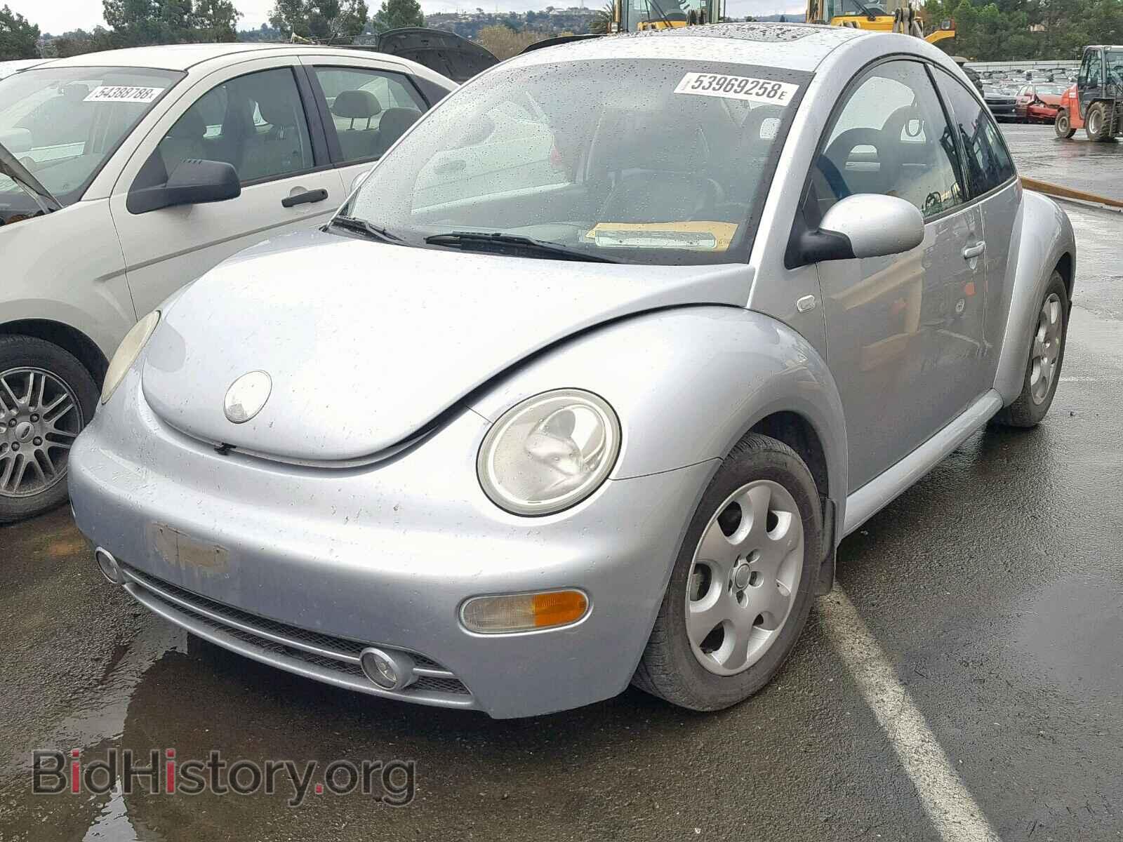 2002 VOLKSWAGEN BEETLE - VIN: 3VWCP21CX2M425574 - Фото 2
