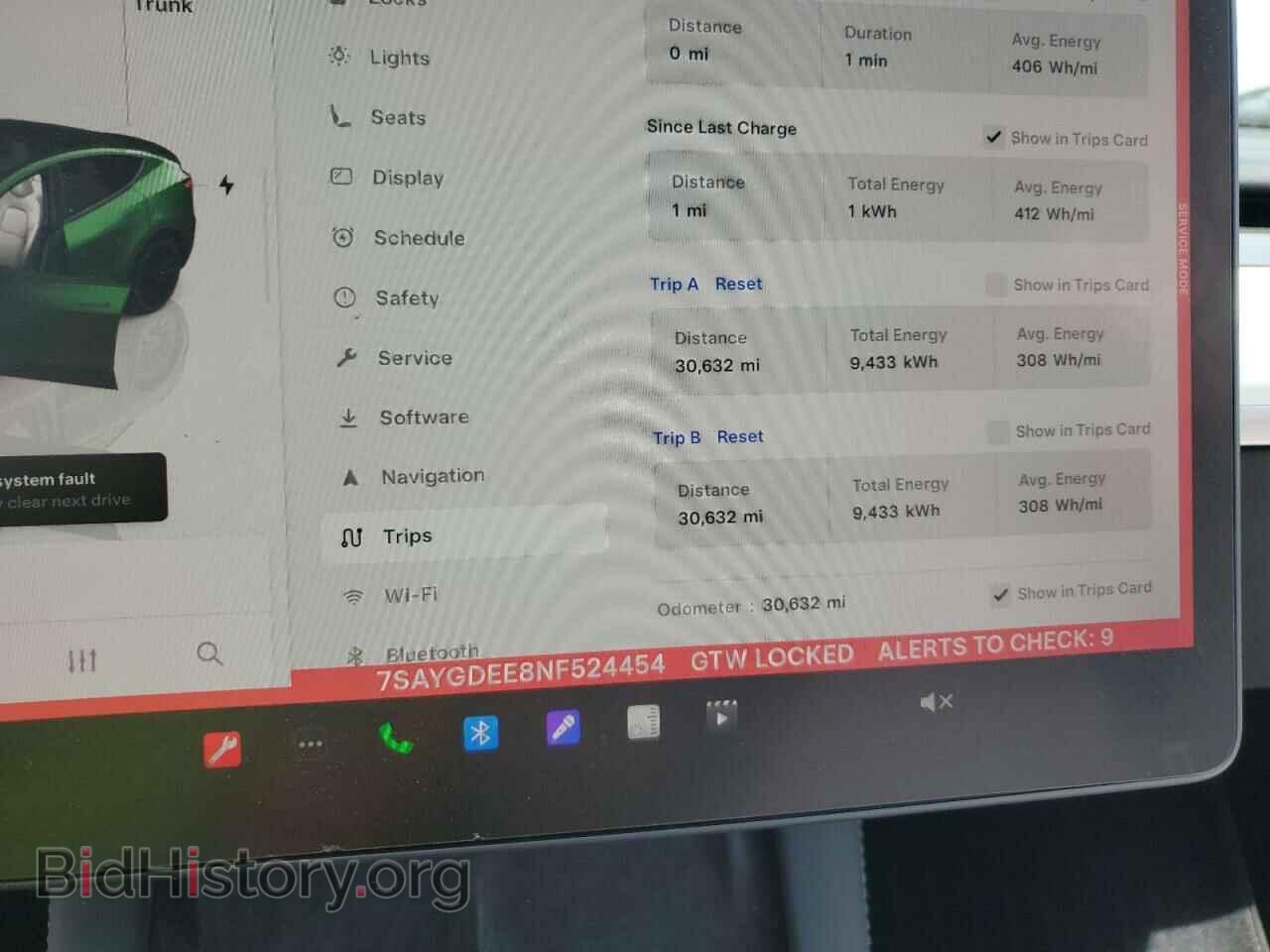 2022 TESLA MODEL Y - VIN: 7SAYGDEE8NF524454 - Фото 9