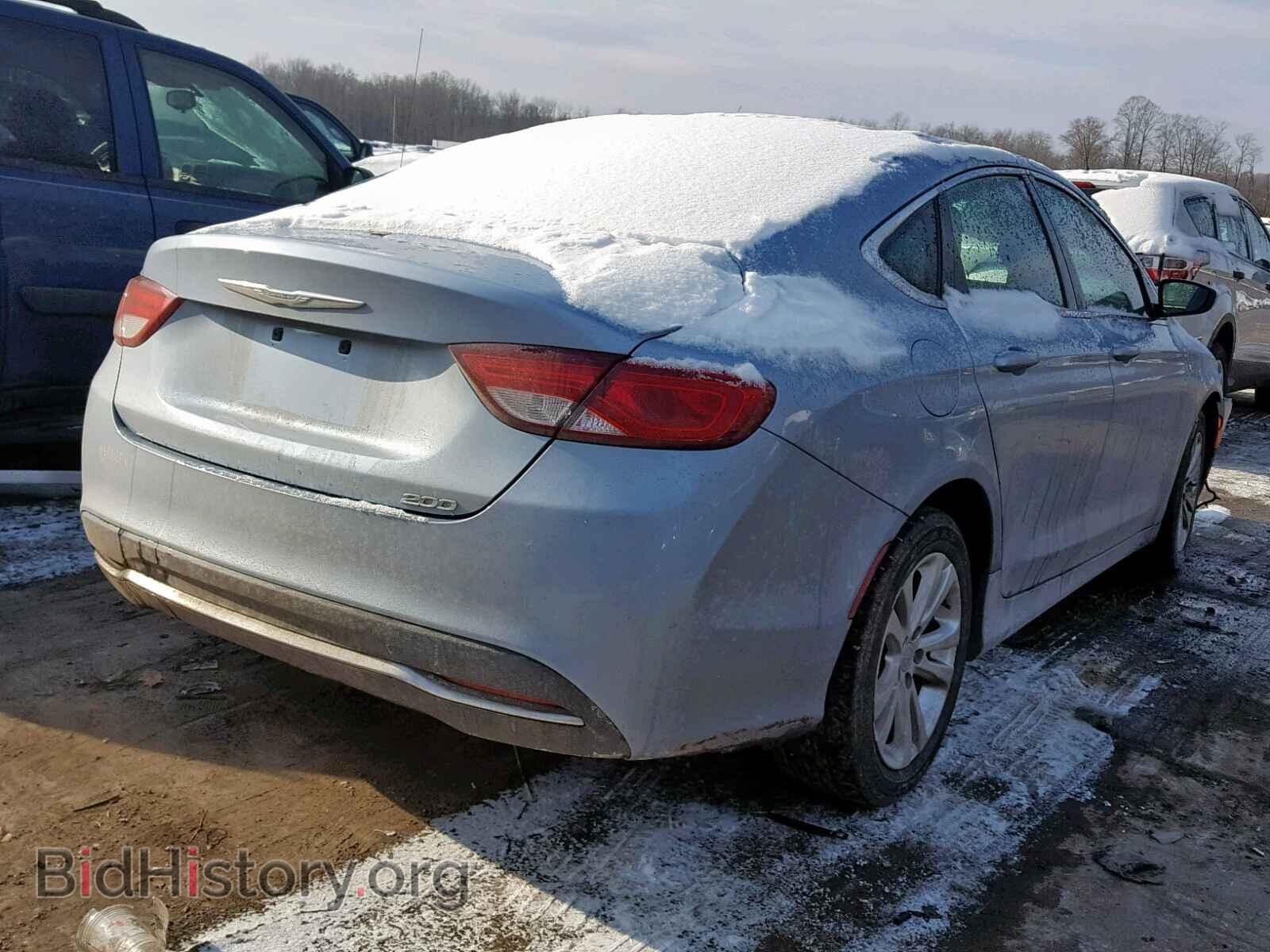 2015 CHRYSLER 200 - VIN: 1C3CCCAB7FN609527 - Фото 4