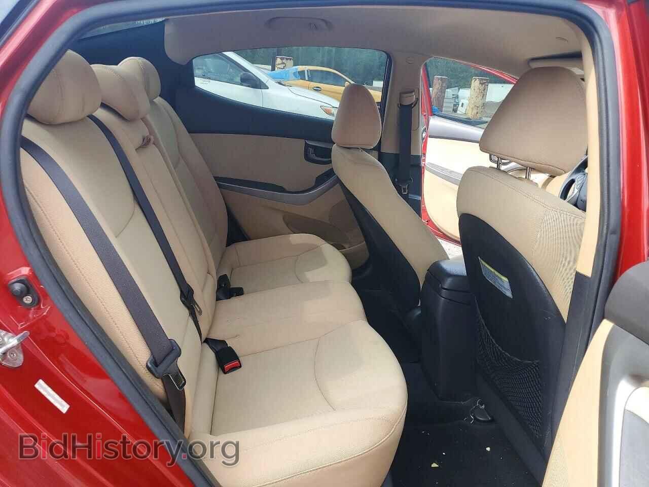 2013 HYUNDAI ELANTRA - VIN: KMHDH4AE6DU747334 - Фото 10