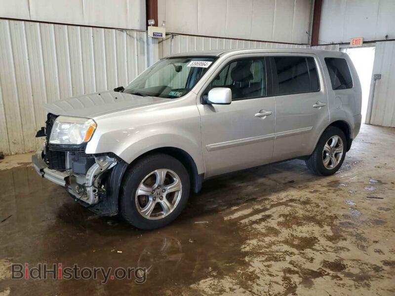 2014 Honda PILOT EXL (VIN 5FNYF4H55EB010623) — фото 1 из 14, Copart, повреждение: передняя часть
