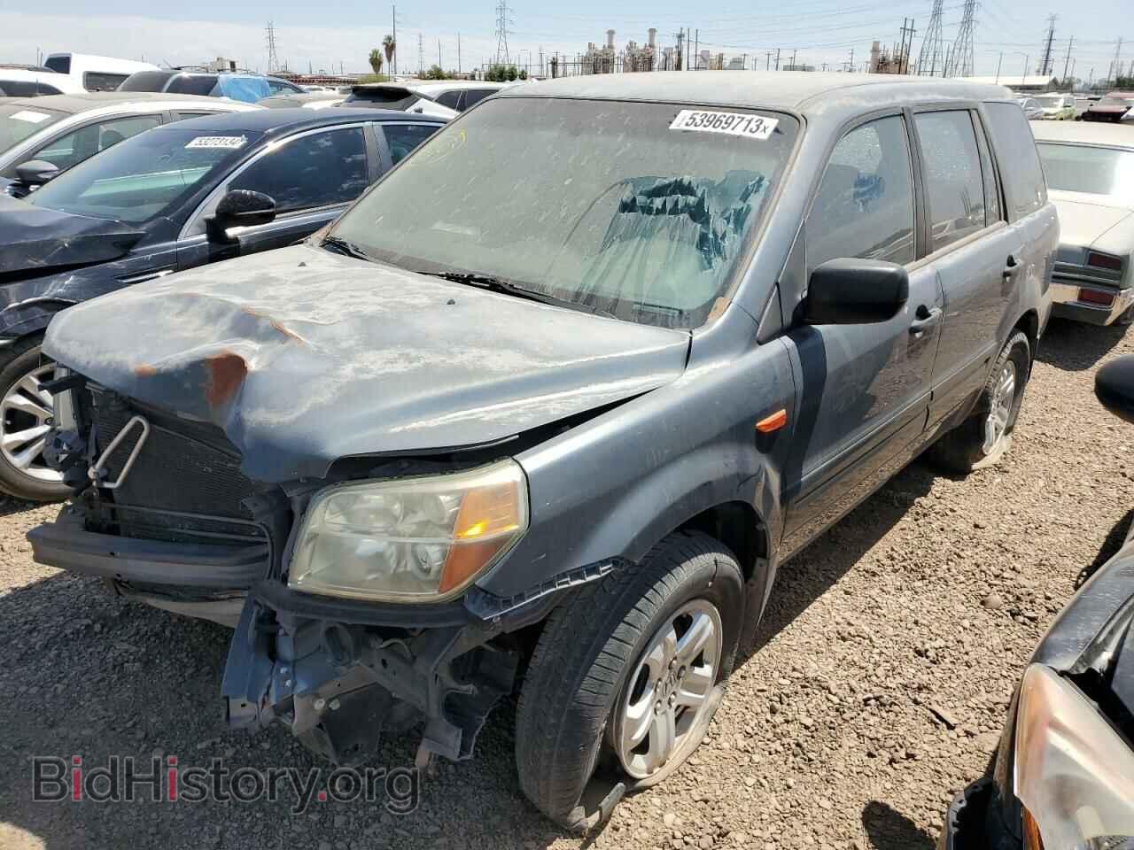 Photo 5FNYF28126B032937 - HONDA PILOT 2006