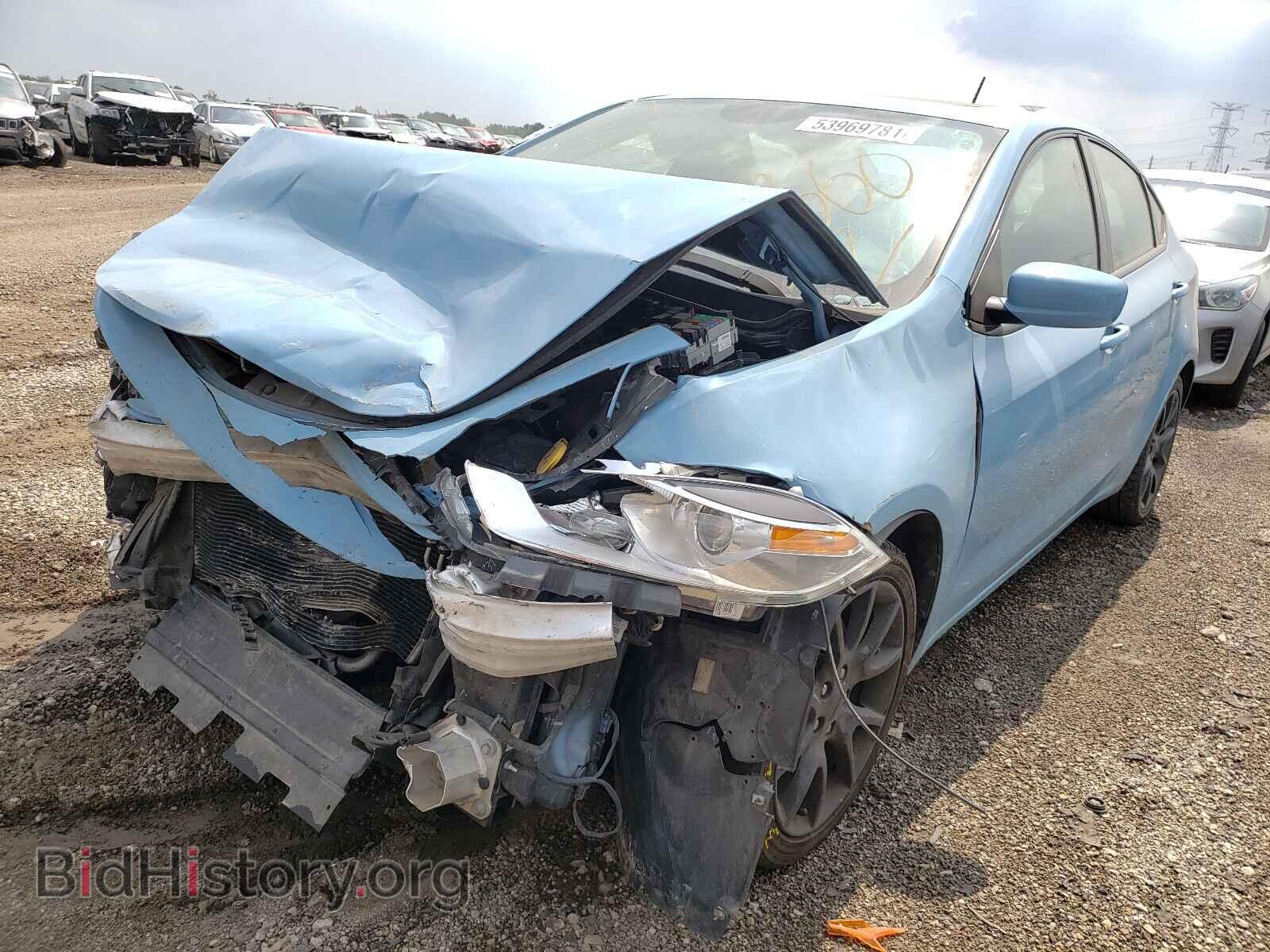 2013 DODGE DART - VIN: 1C3CDFBA0DD199189 - Фото 2
