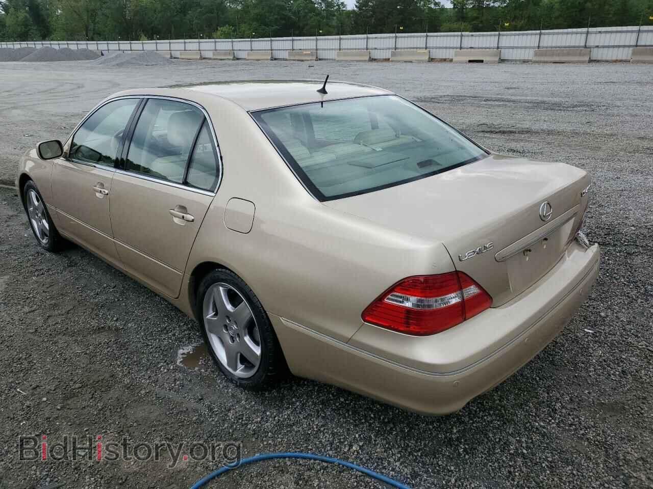 2005 LEXUS LS430 - VIN: JTHBN36F355025278 - Фото 2