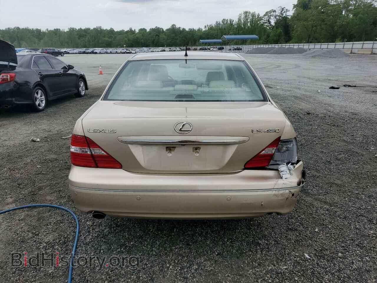 2005 LEXUS LS430 - VIN: JTHBN36F355025278 - Фото 6