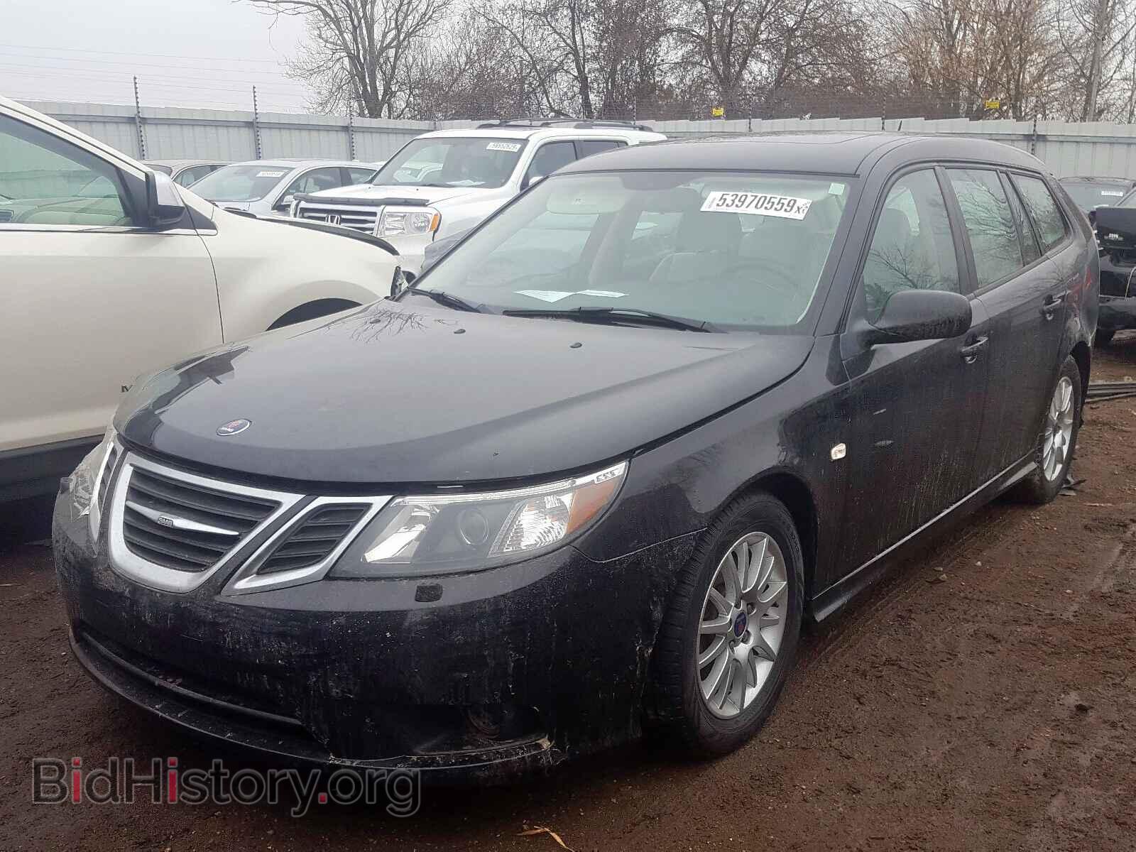 2008 SAAB 9 3 - VIN: YS3FB59Y781146520 - Фото 2