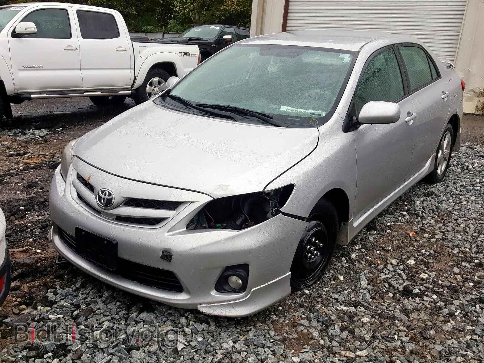 2012 TOYOTA COROLLA BA - VIN: 2T1BU4EE2CC855656 - Фото 2