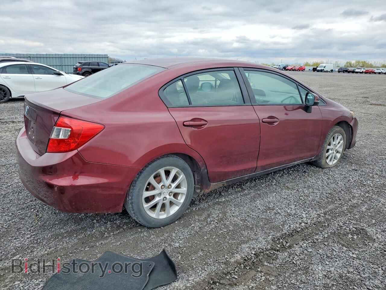 2012 HONDA CIVIC - VIN: 2HGFB2F44CH036608 - Фото 3