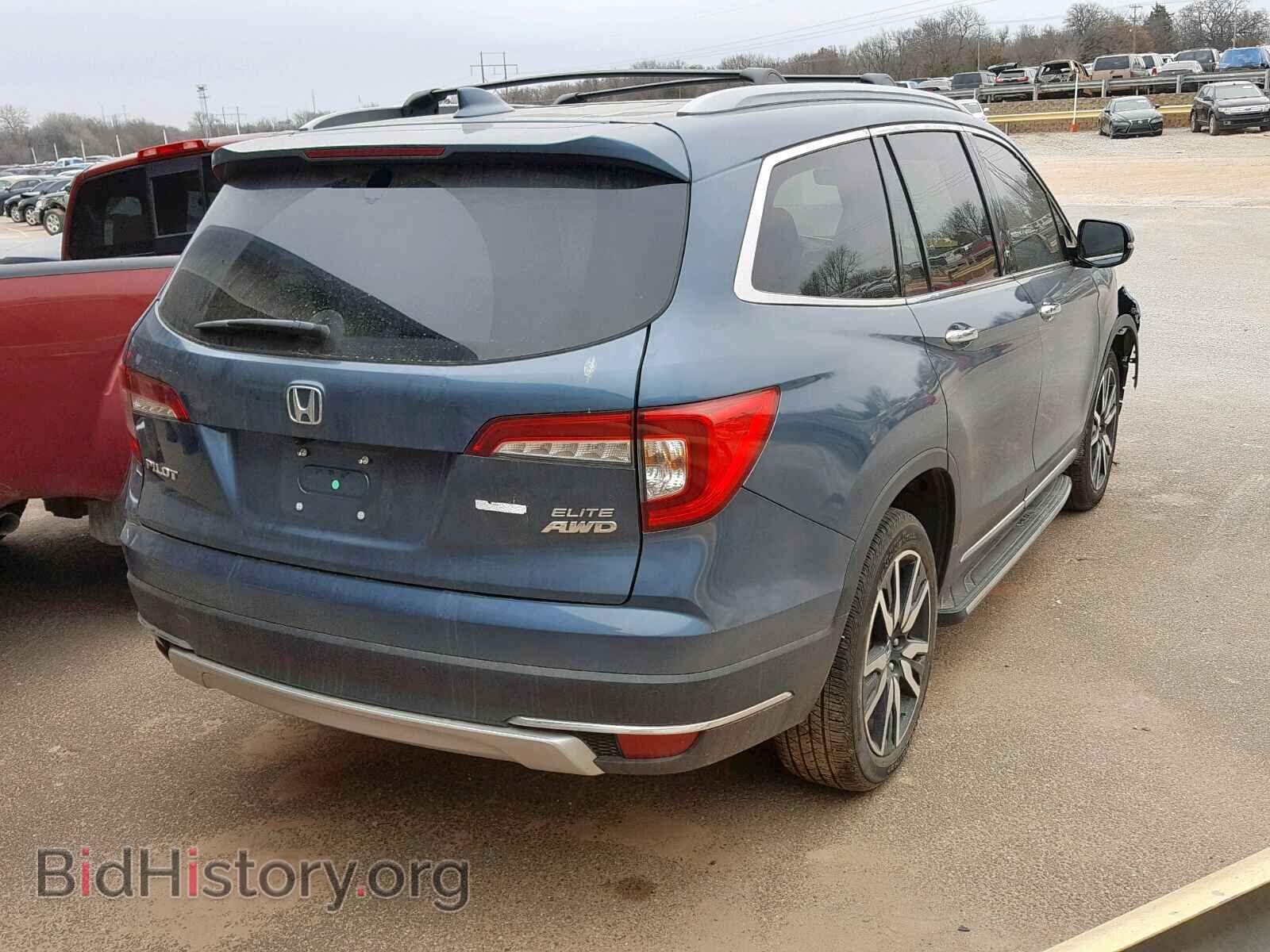 2019 HONDA PILOT ELIT - VIN: 5FNYF6H02KB022501 - Photo 4