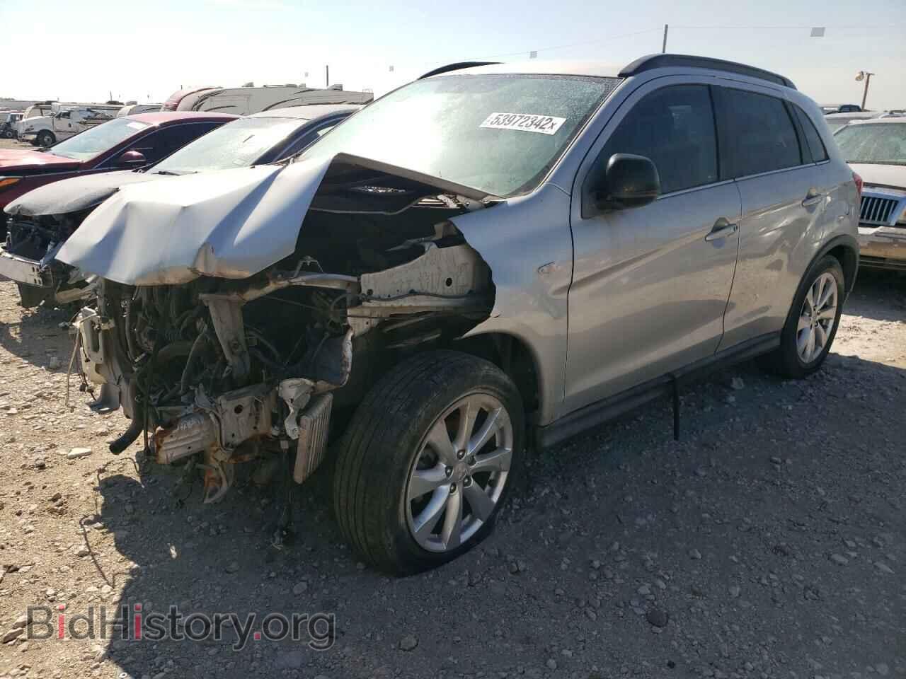 2013 MITSUBISHI OUTLANDER - VIN: 4A4AP5AU2DE024543 - Фото 2
