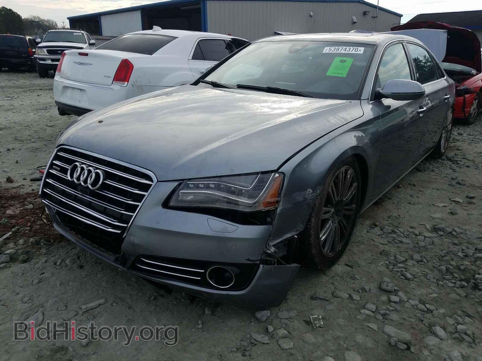 2014 AUDI A8 - VIN: WAURMAFD4EN003941 - Фото 2