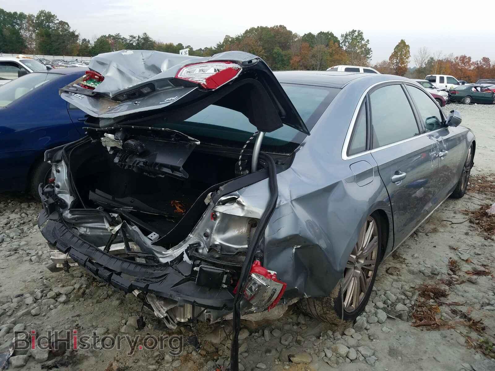 2014 AUDI A8 - VIN: WAURMAFD4EN003941 - Фото 4