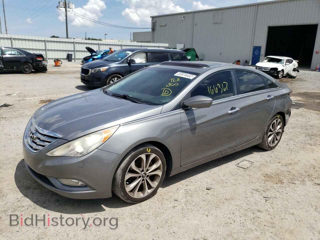 2013 HYUNDAI SONATA - VIN: 5NPEC4AB9DH753345 - Фото 2