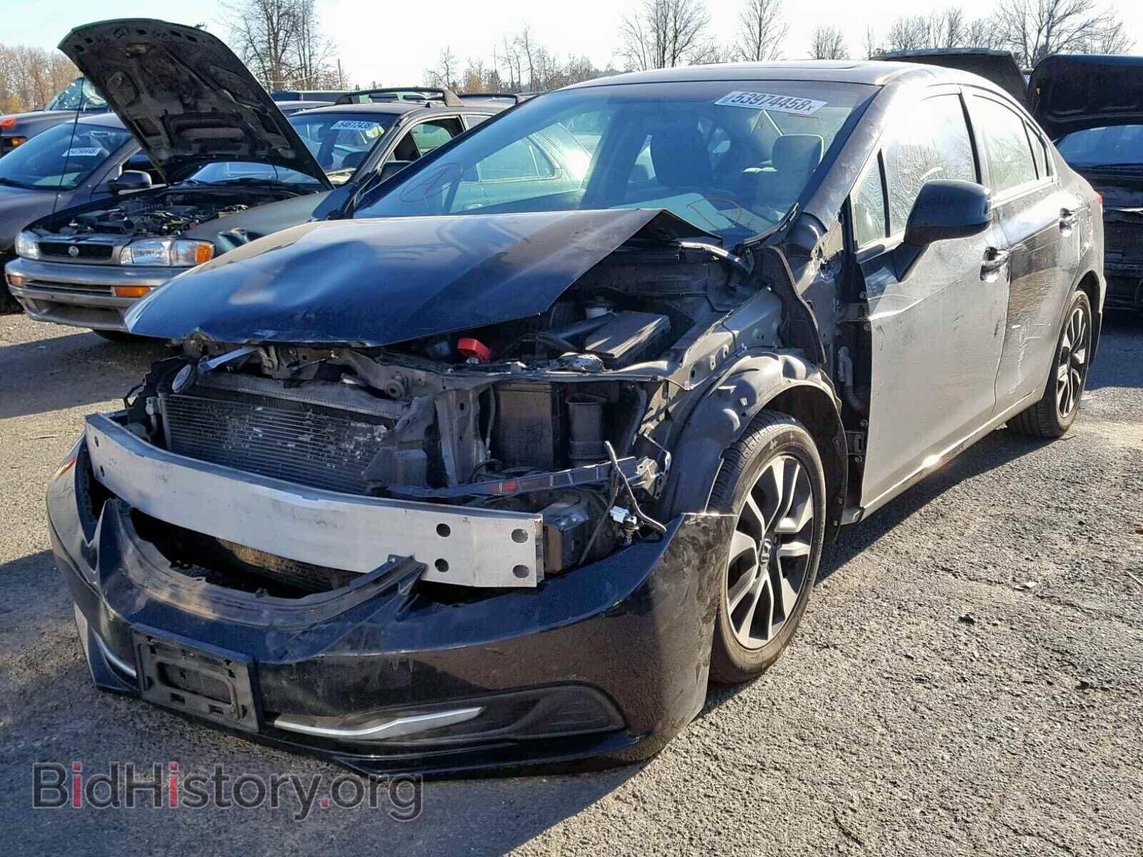 2013 HONDA CIVIC - VIN: 19XFB2F85DE212953 - Фото 2