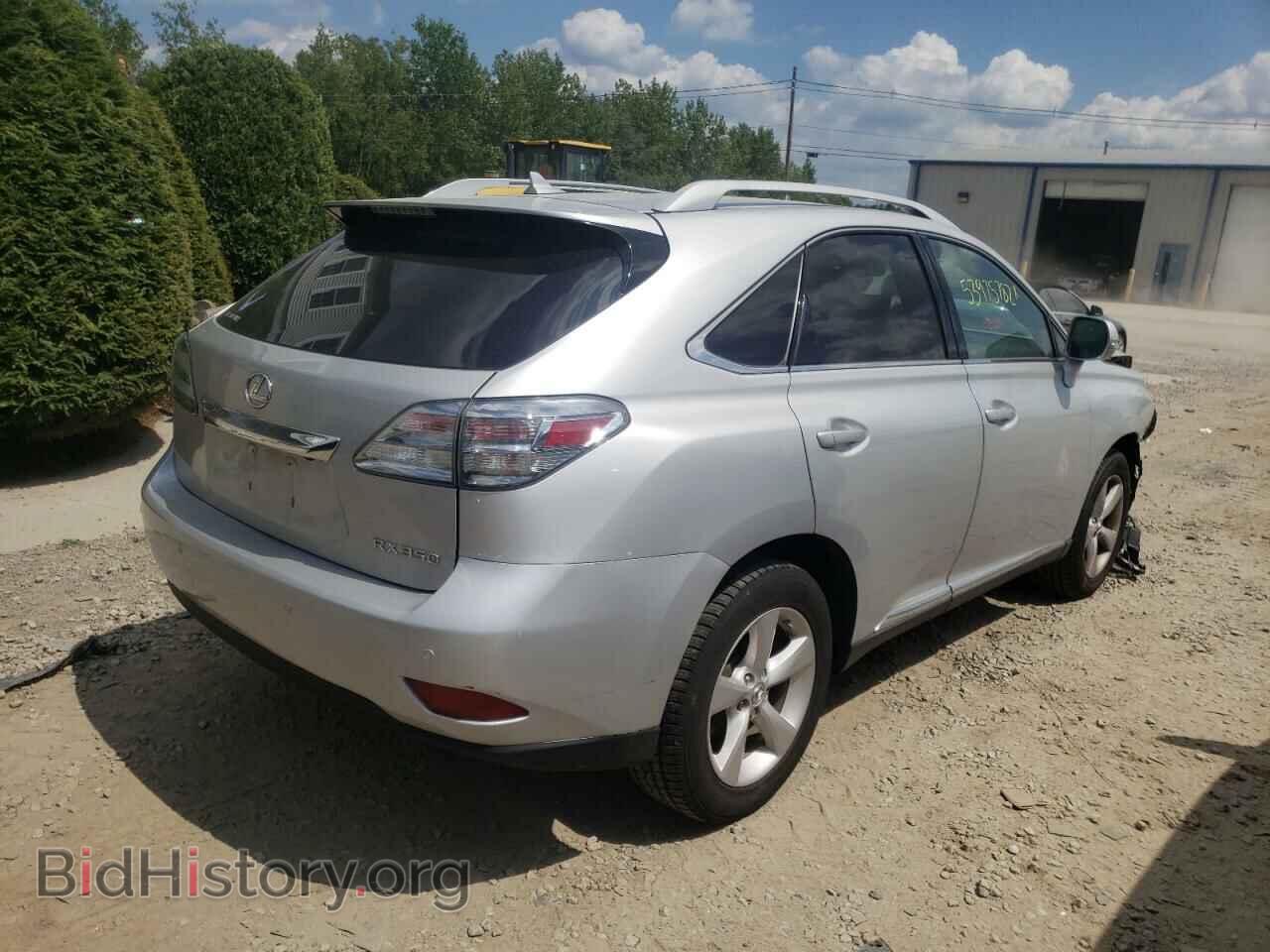 2012 LEXUS RX350 - VIN: 2T2BK1BA2CC136134 - Фото 4