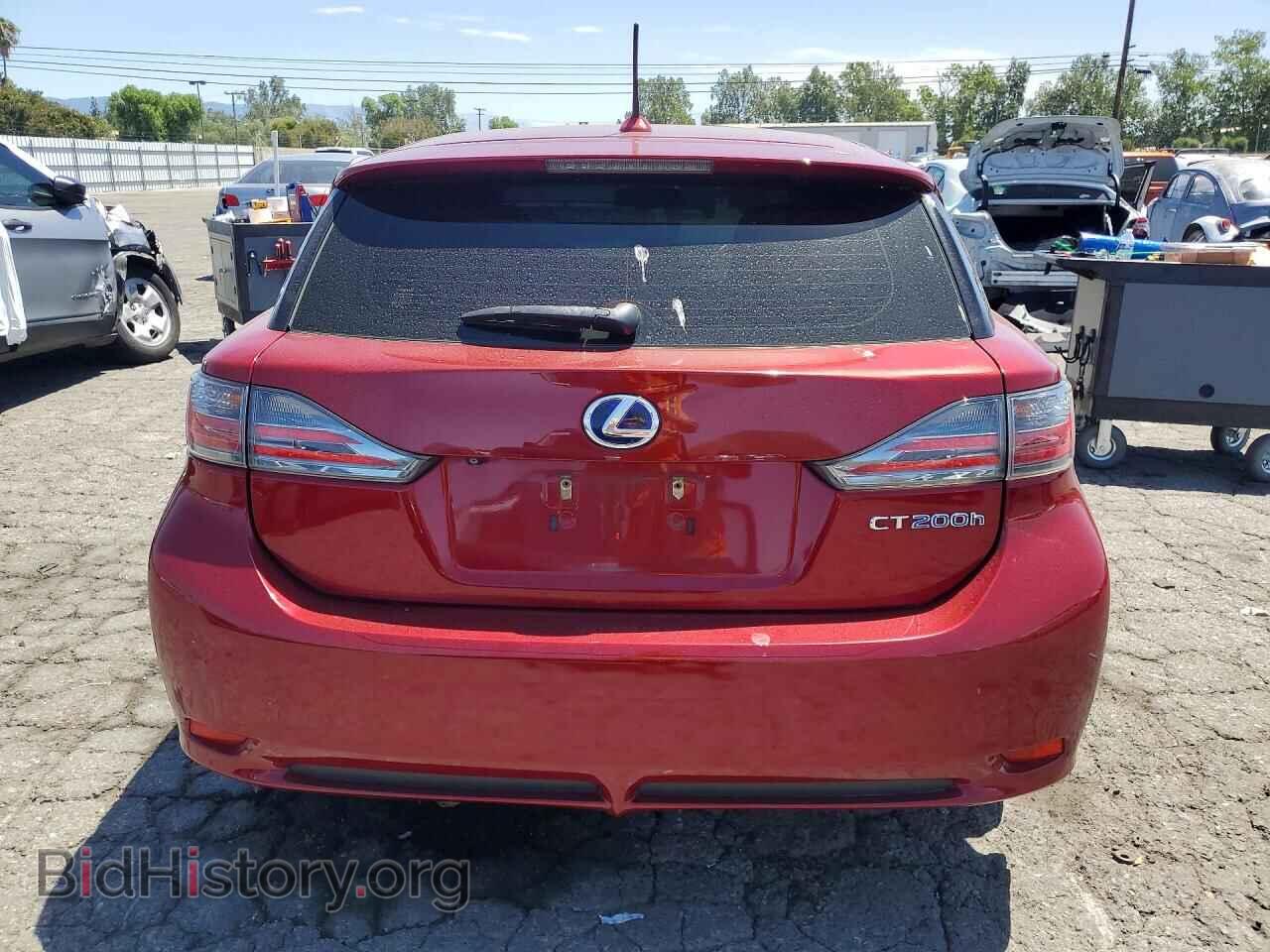 2012 LEXUS CT 200 - VIN: JTHKD5BH4C2090077 - Photo 6