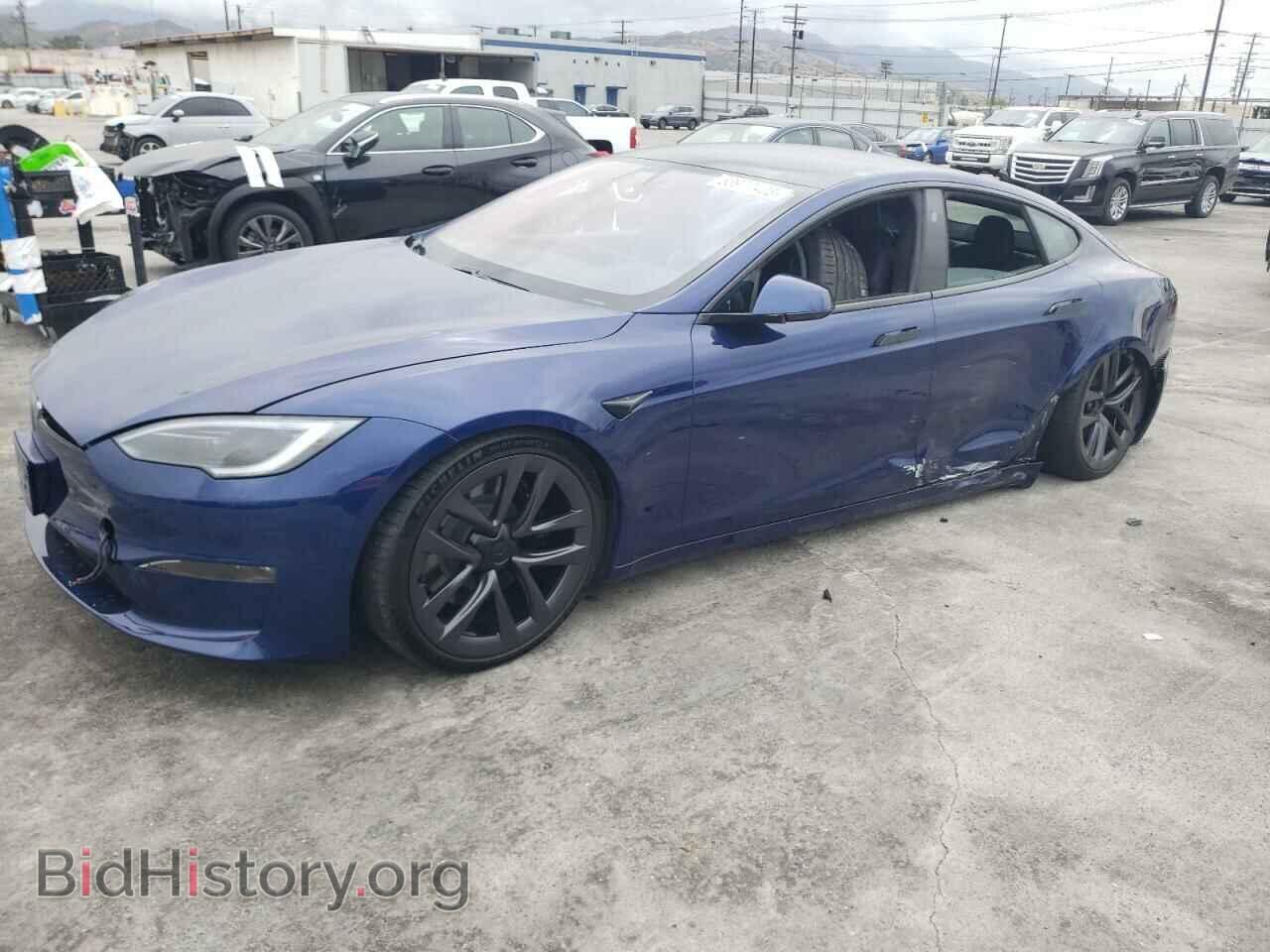 Photo 5YJSA1E67NF472391 - TESLA MODEL S 2022