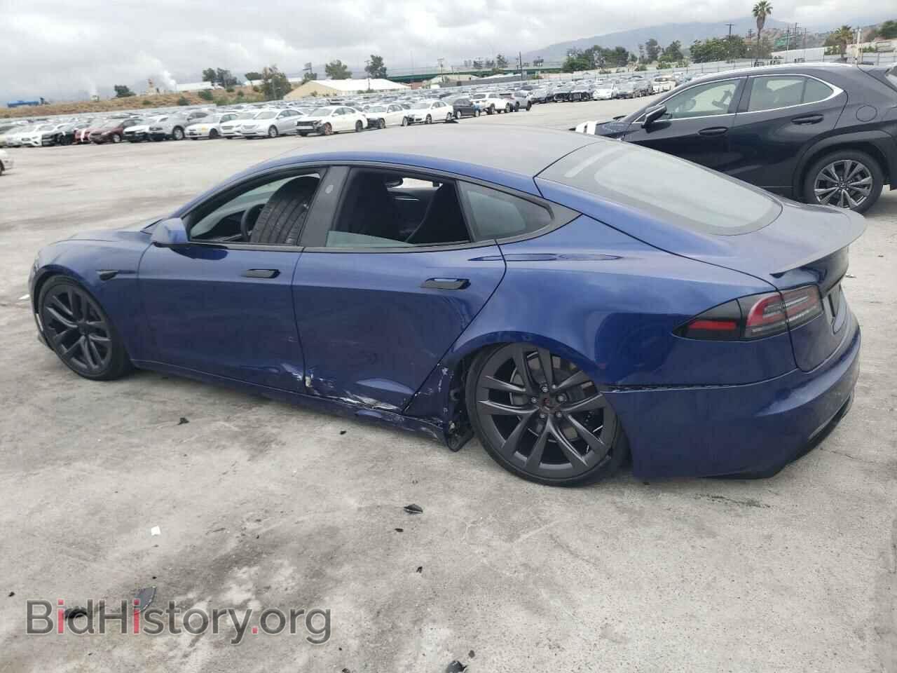 2022 TESLA MODEL S - VIN: 5YJSA1E67NF472391 - Фото 2