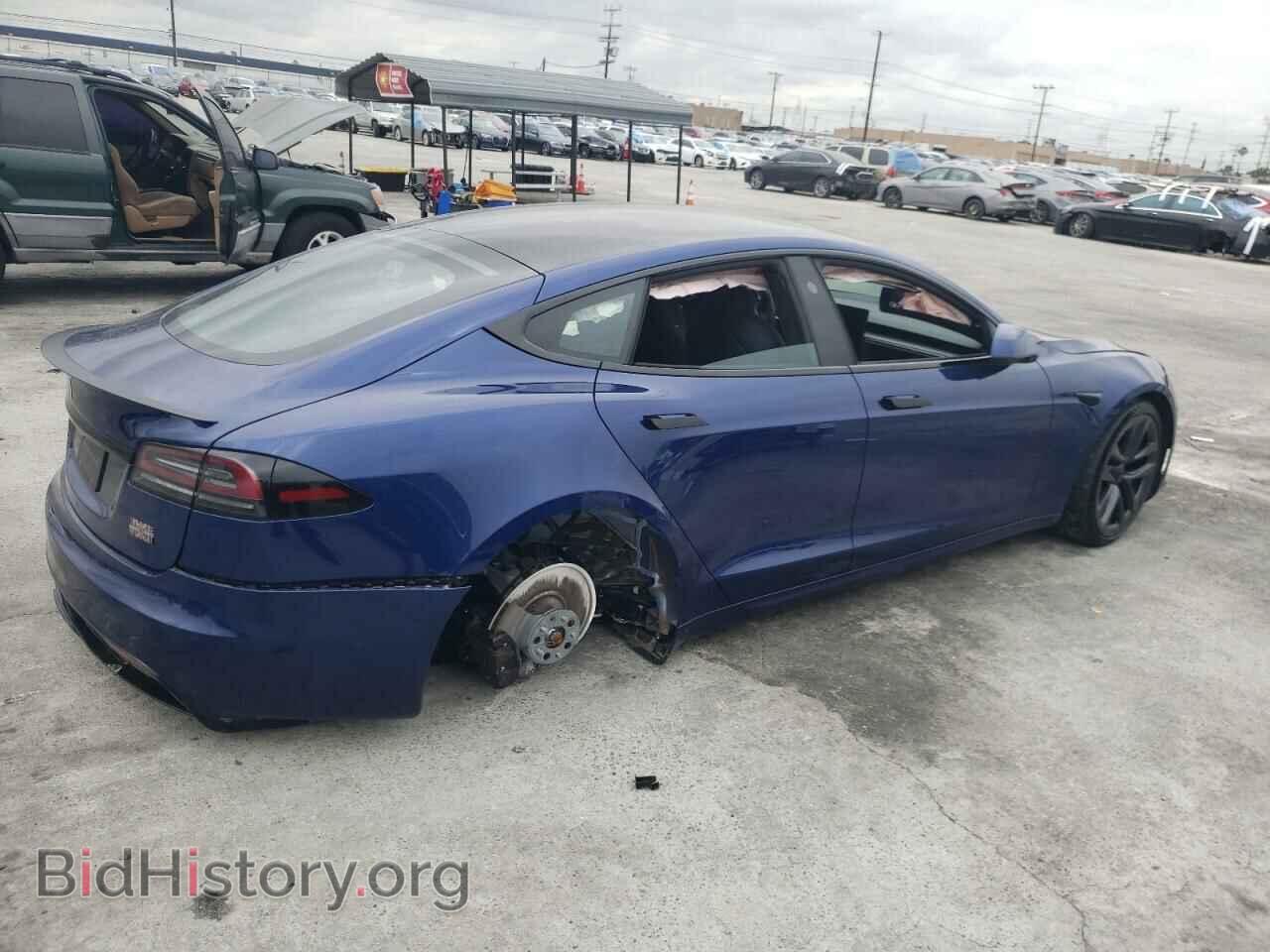 2022 TESLA MODEL S - VIN: 5YJSA1E67NF472391 - Фото 3