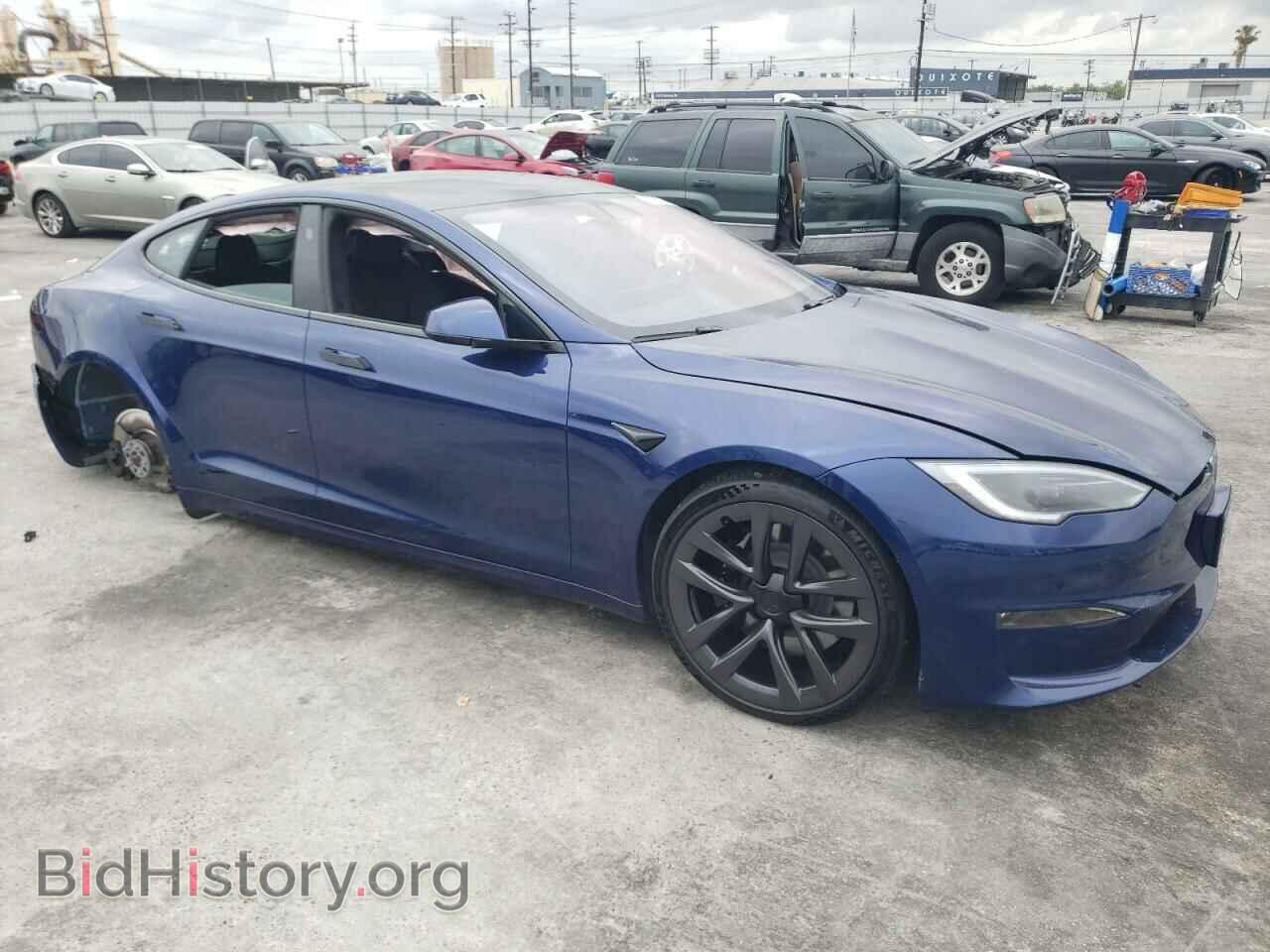 2022 TESLA MODEL S - VIN: 5YJSA1E67NF472391 - Фото 4
