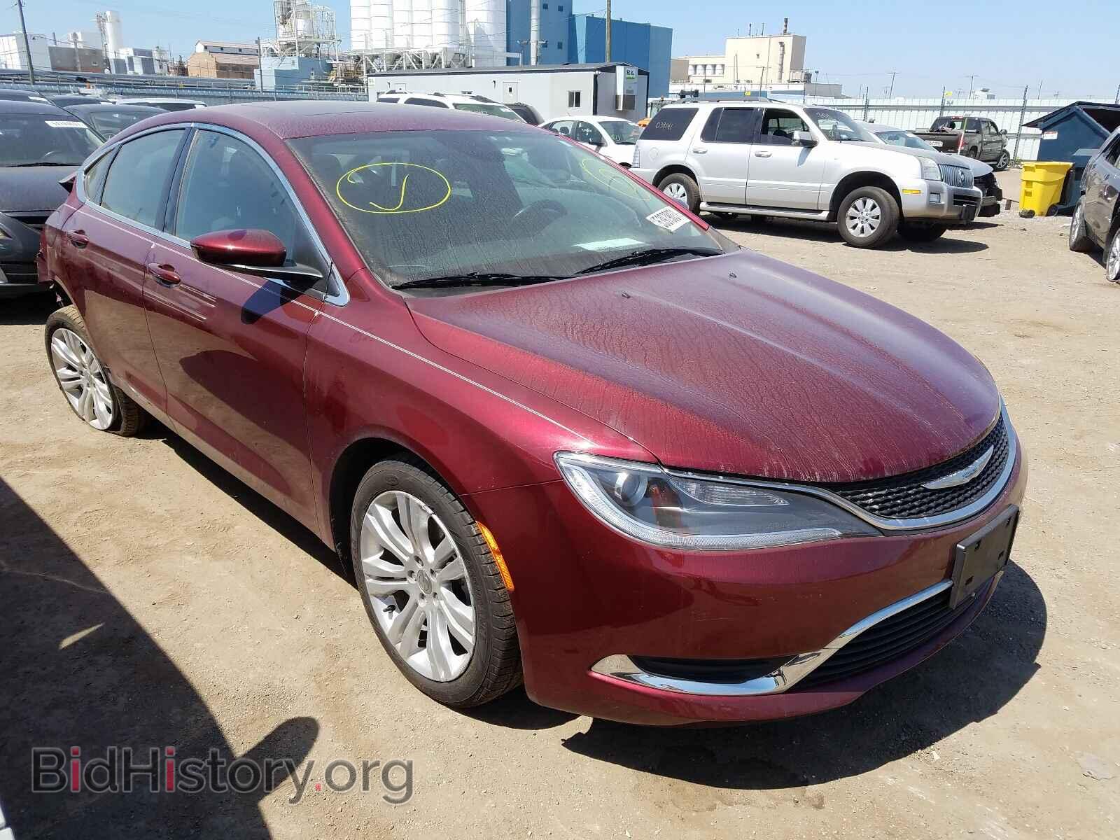 Фотография 1C3CCCAB4FN555006 - CHRYSLER 200 2015