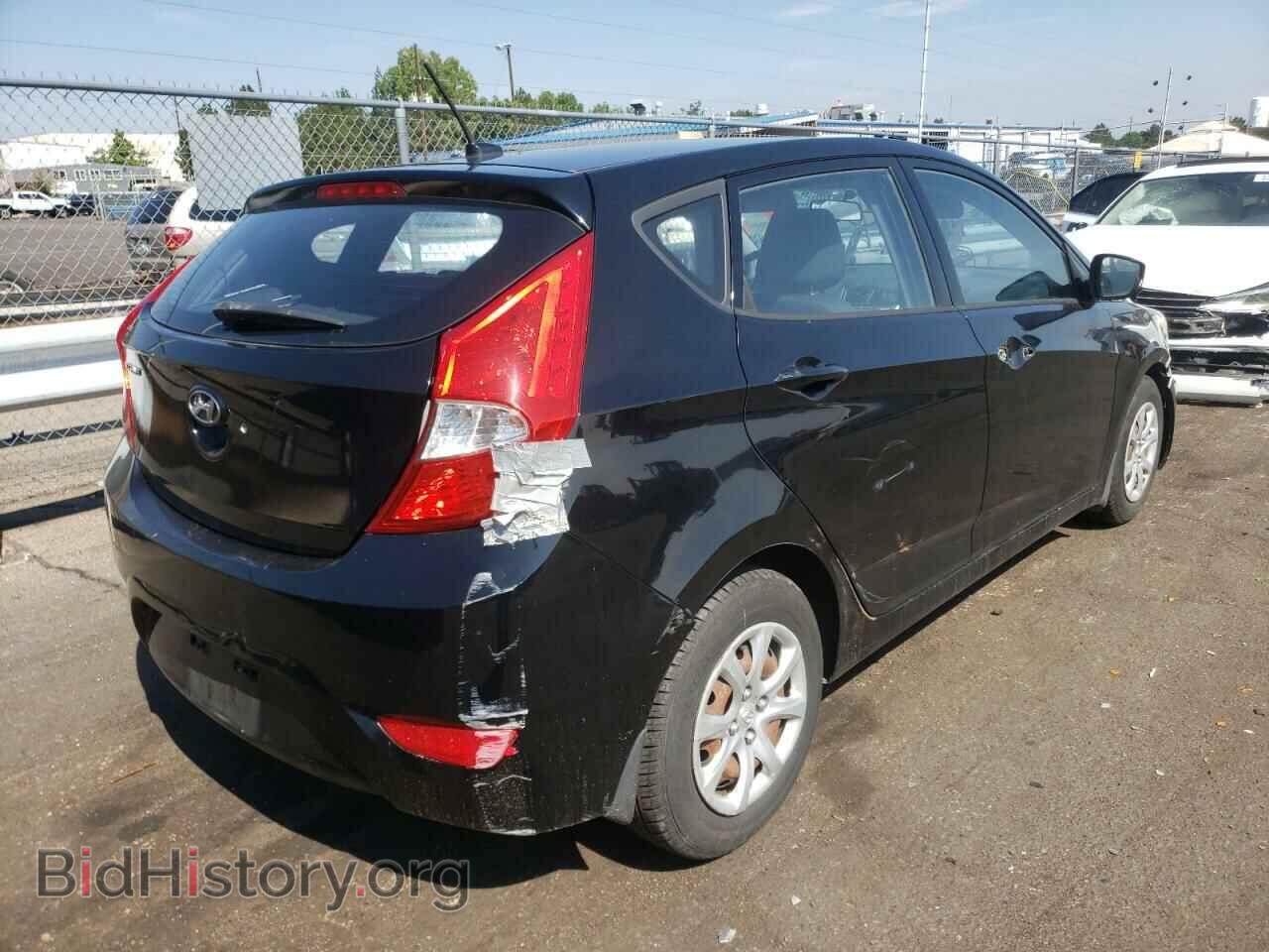 2012 HYUNDAI ACCENT - VIN: KMHCT5AE2CU045896 - Фото 4
