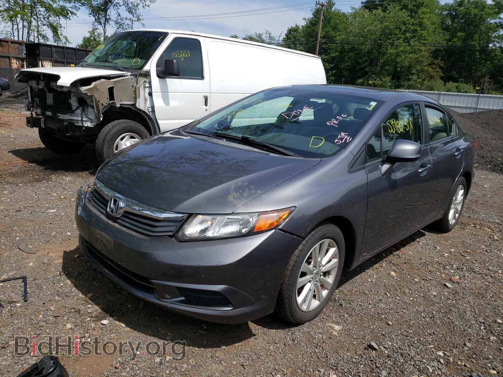 2012 HONDA CIVIC - VIN: 19XFB2F85CE344089 - Фото 2