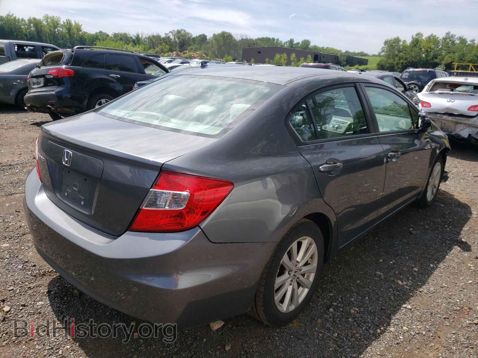 2012 HONDA CIVIC - VIN: 19XFB2F85CE344089 - Фото 4