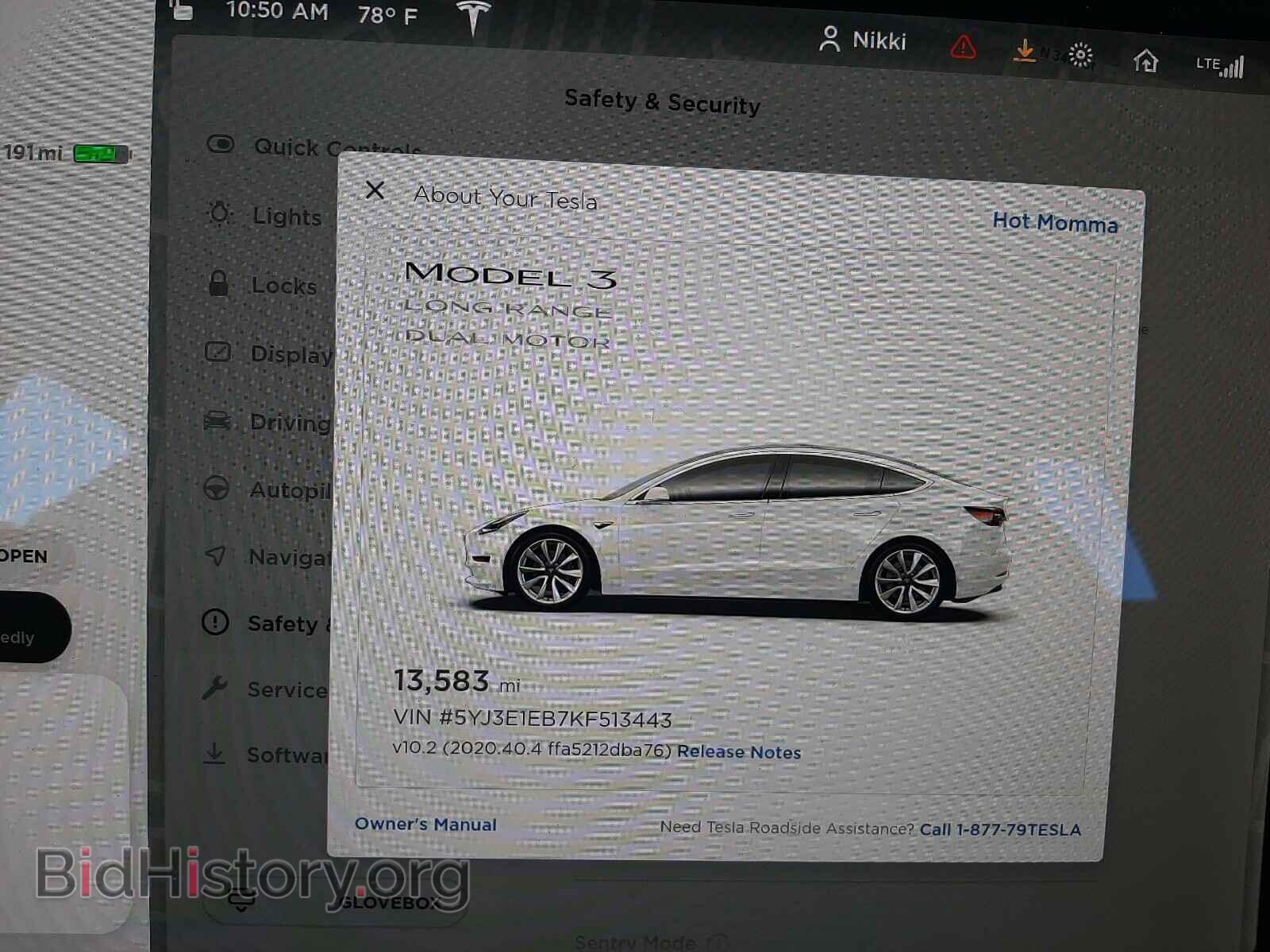 2019 TESLA MODEL 3 - VIN: 5YJ3E1EB7KF513443 - Photo 8