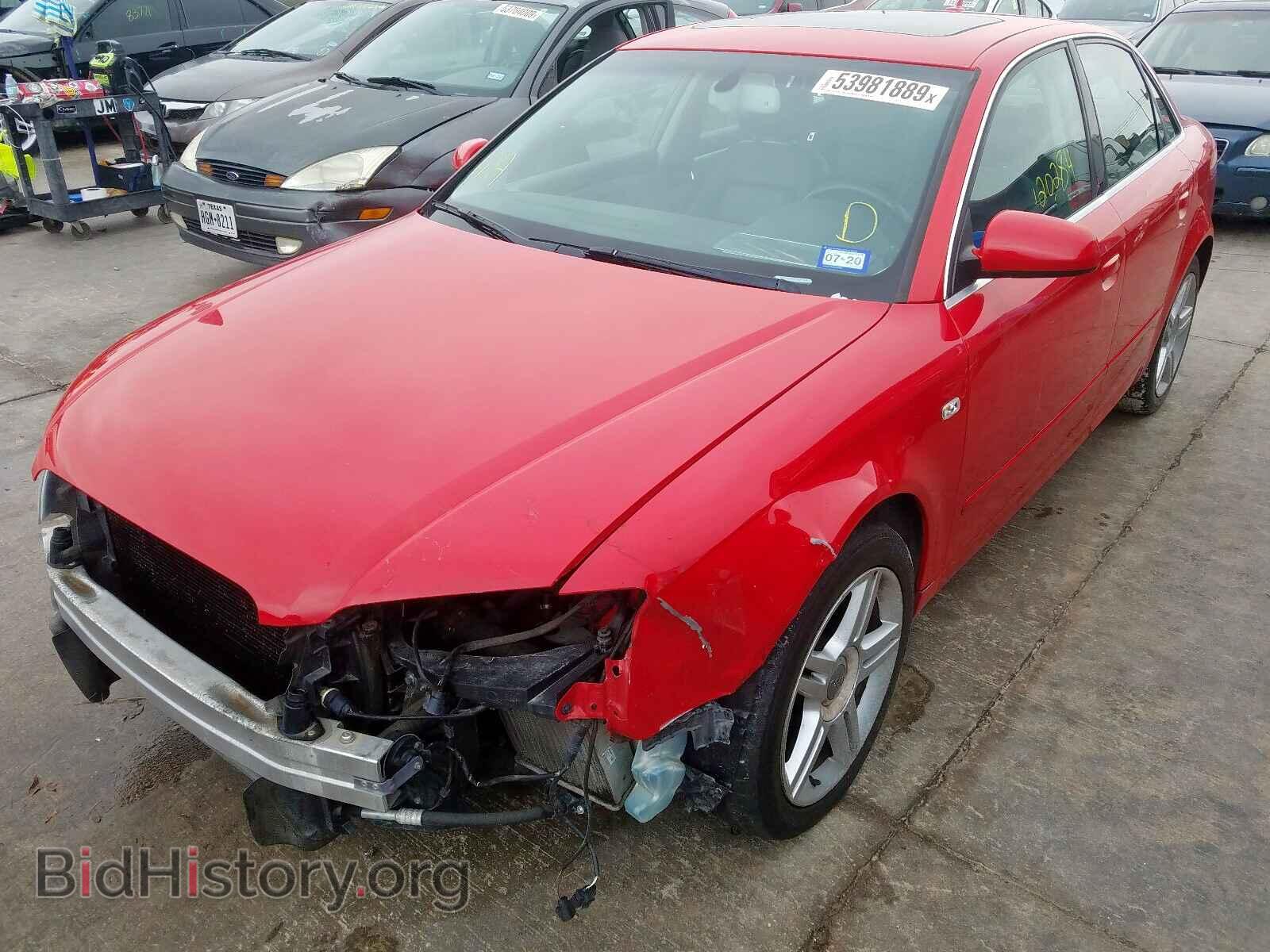 2007 AUDI A4 - VIN: WAUDF78E87A053149 - Фото 2