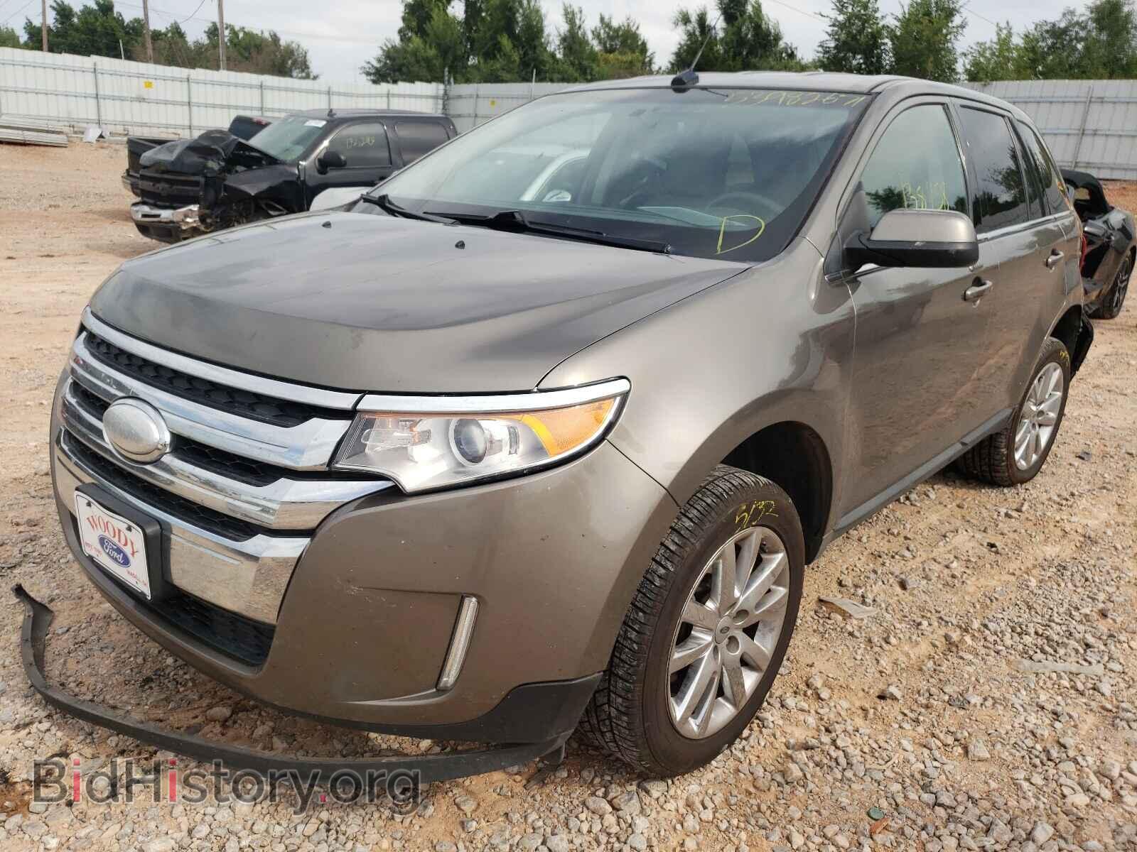 2014 FORD EDGE - VIN: 2FMDK3KC5EBB54662 - Фото 2
