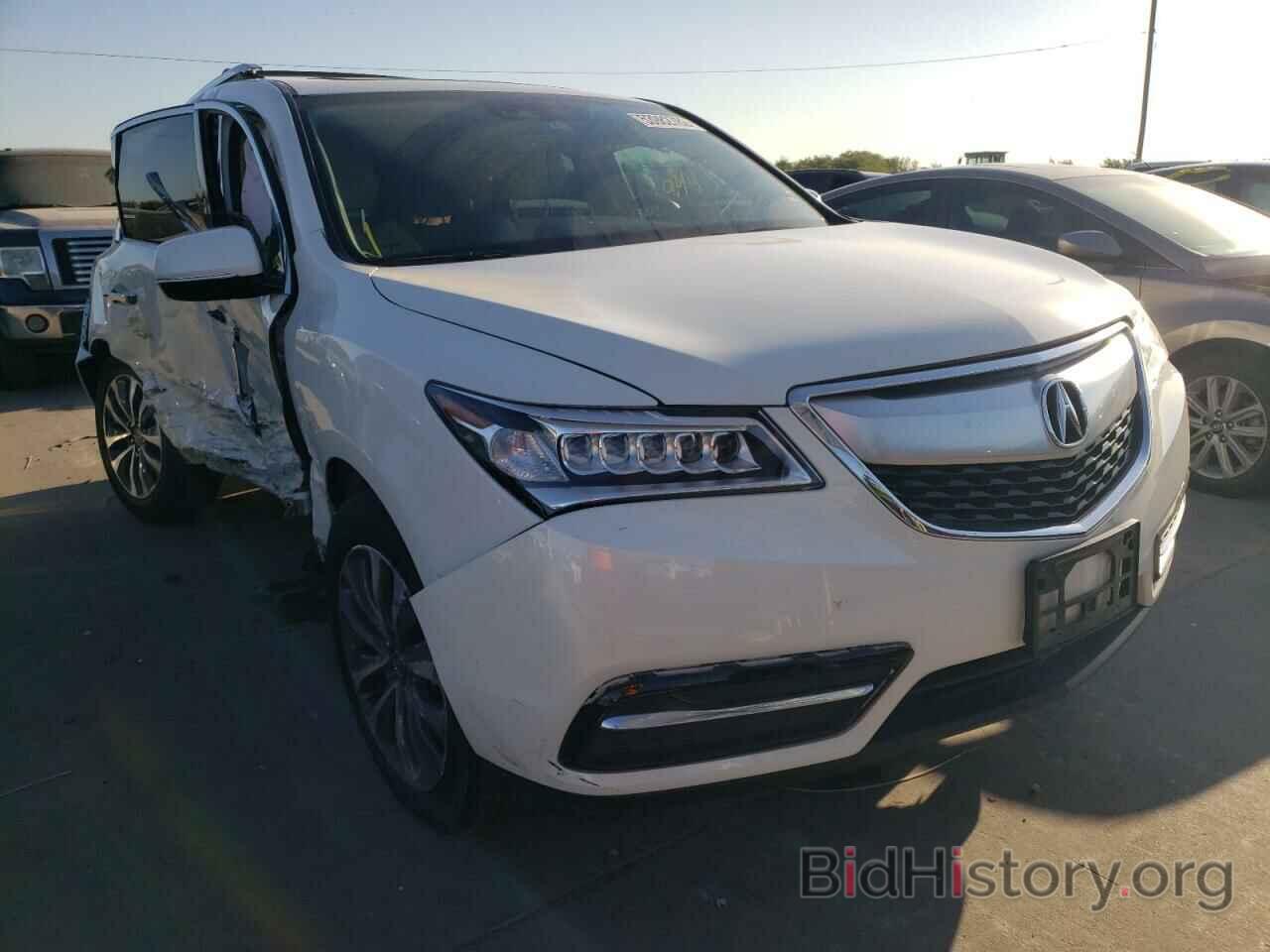 Фотография 5FRYD3H49GB018894 - ACURA MDX 2016