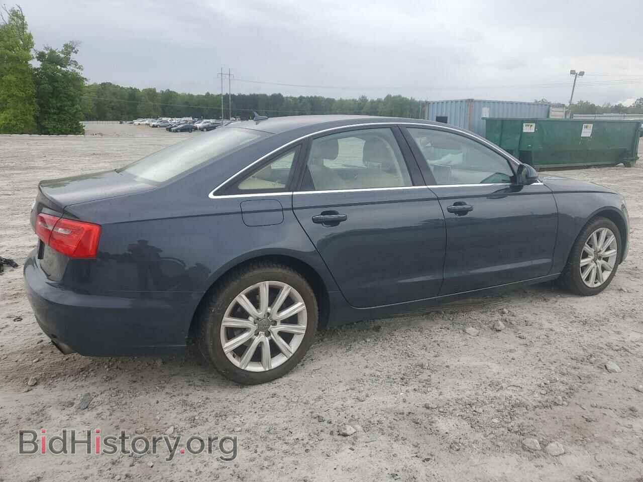 2013 AUDI A6 - VIN: WAUGFAFC4DN136111 - Фото 3