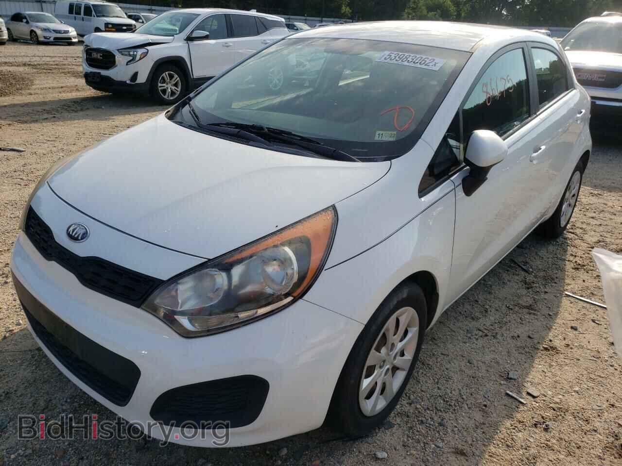2013 KIA RIO - VIN: KNADM5A31D6194713 - Фото 2