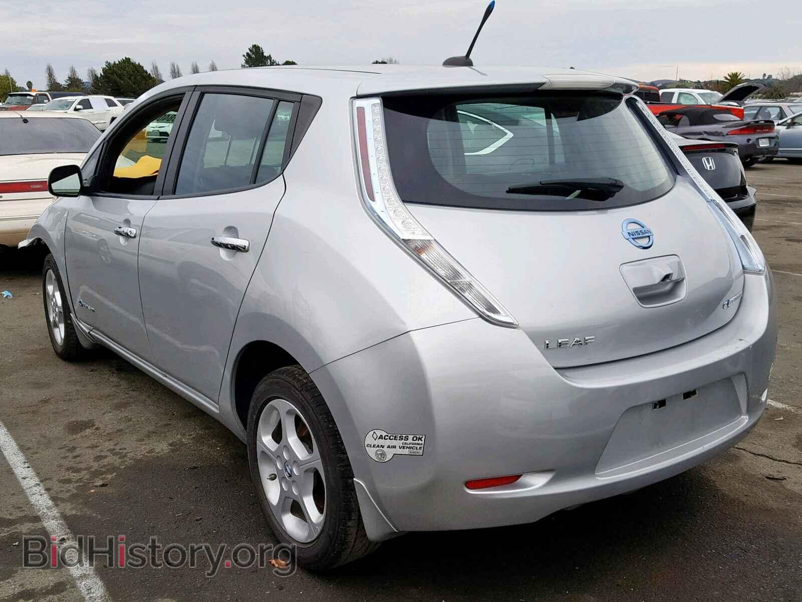 2014 NISSAN LEAF - VIN: 1N4AZ0CP6EC338520 - Фото 3
