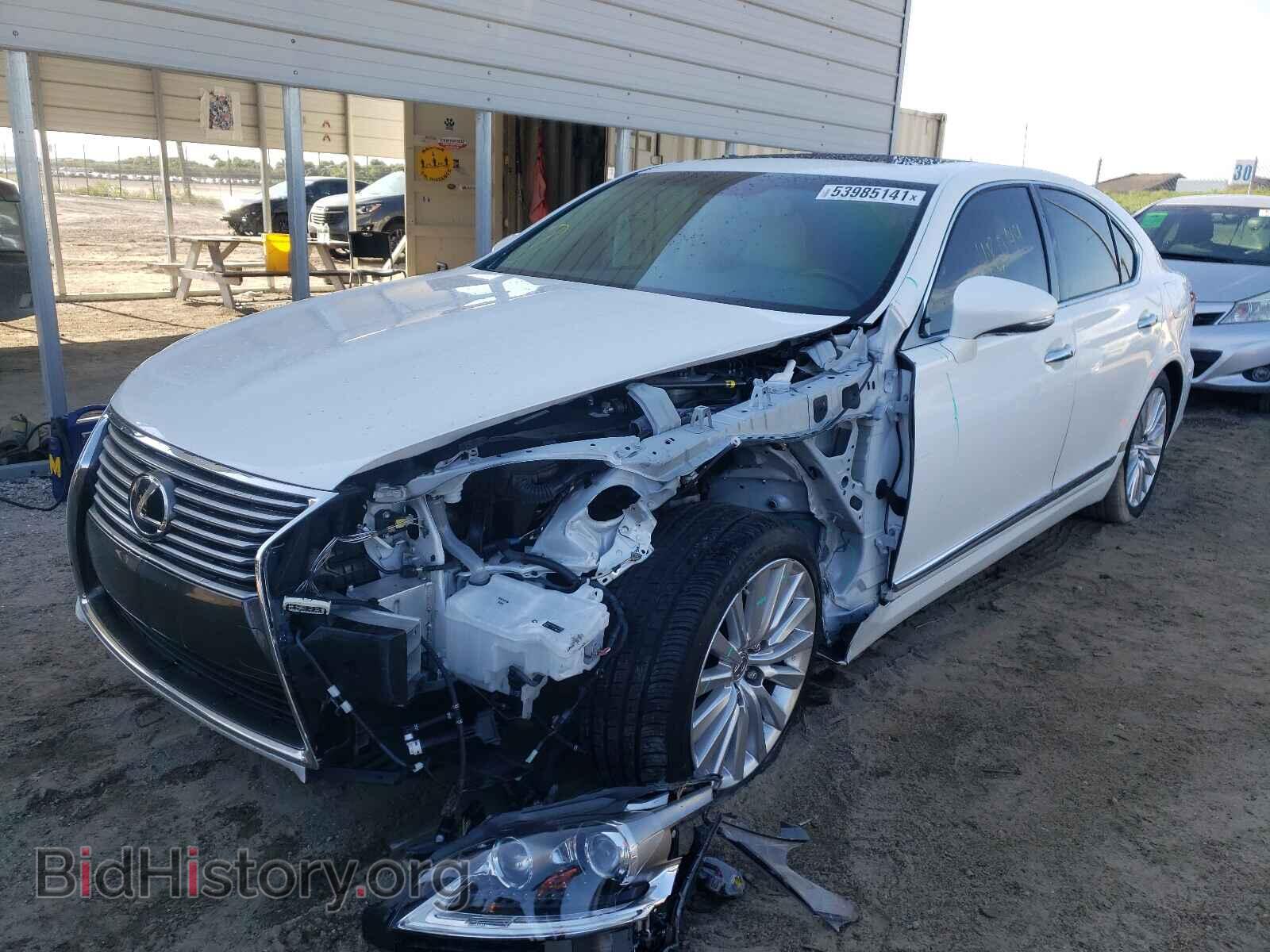 2013 LEXUS LS460 - VIN: JTHBL5EFXD5123631 - Фото 2