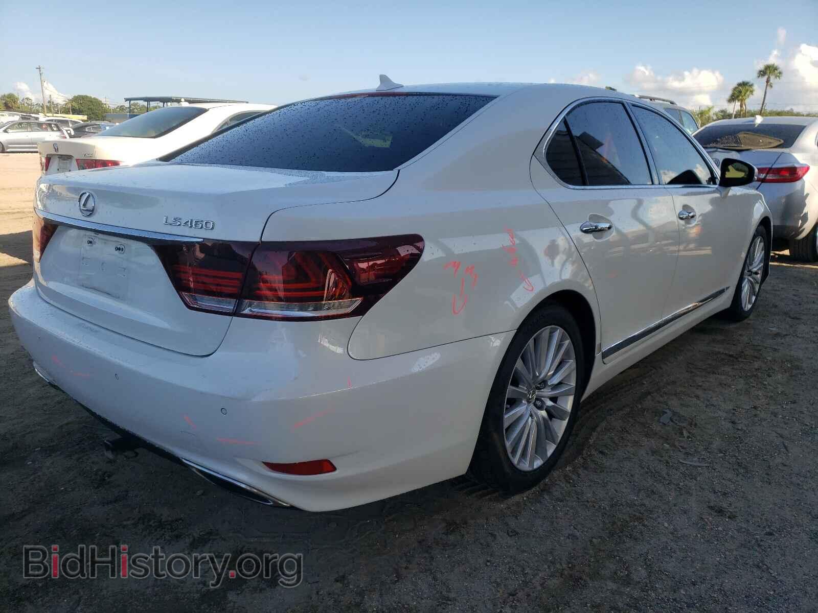 2013 LEXUS LS460 - VIN: JTHBL5EFXD5123631 - Фото 4