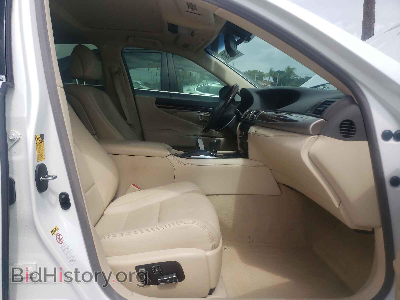 2013 LEXUS LS460 - VIN: JTHBL5EFXD5123631 - Фото 5