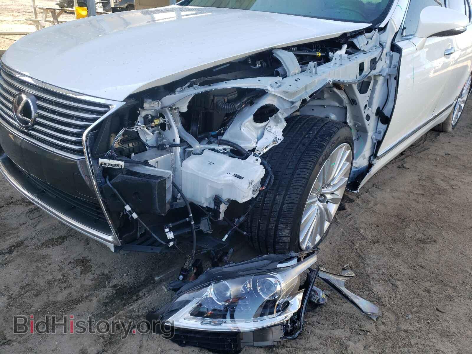 2013 LEXUS LS460 - VIN: JTHBL5EFXD5123631 - Фото 9