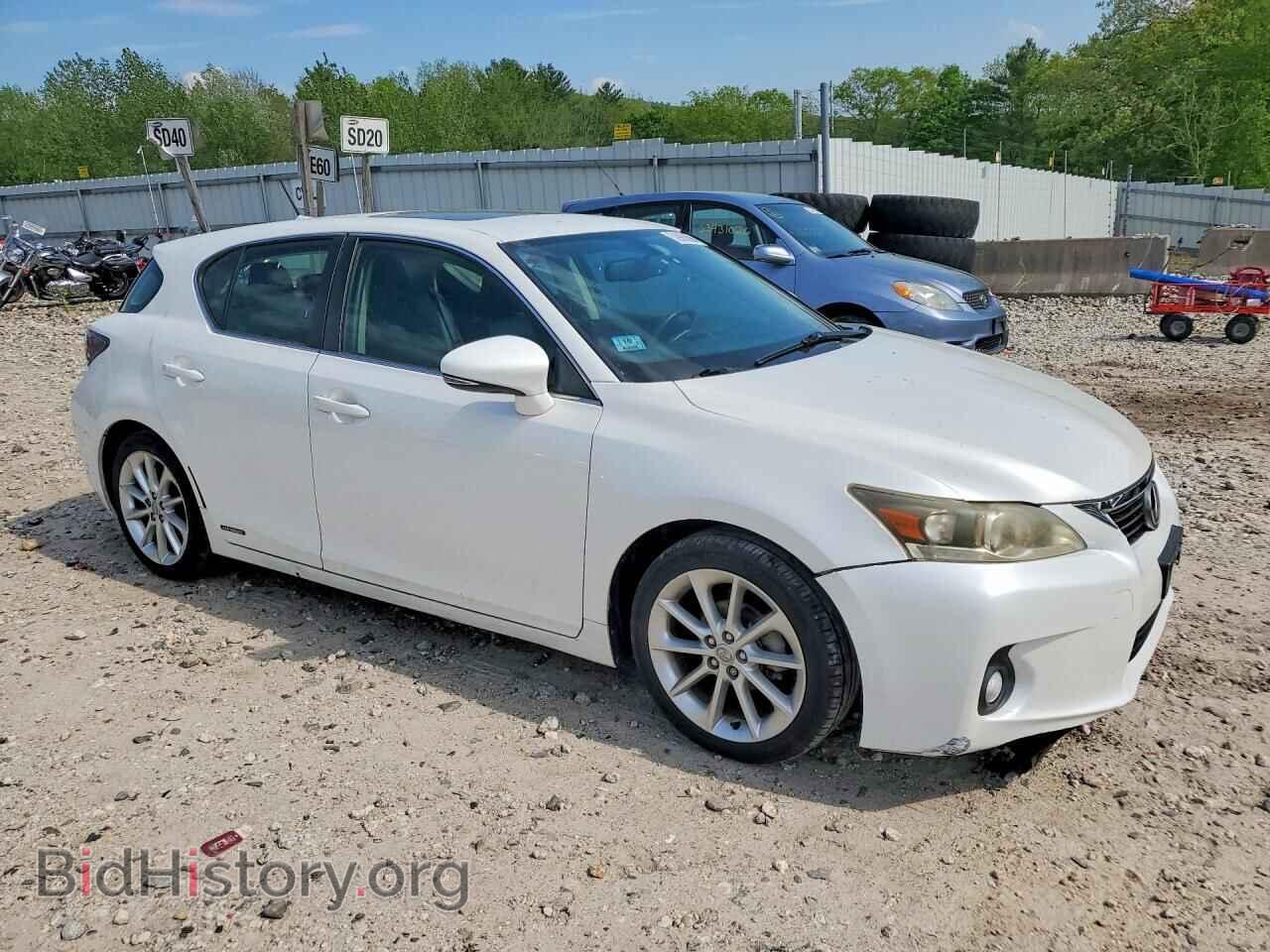 2012 LEXUS CT 200 - VIN: JTHKD5BH7C2080174 - Фото 4