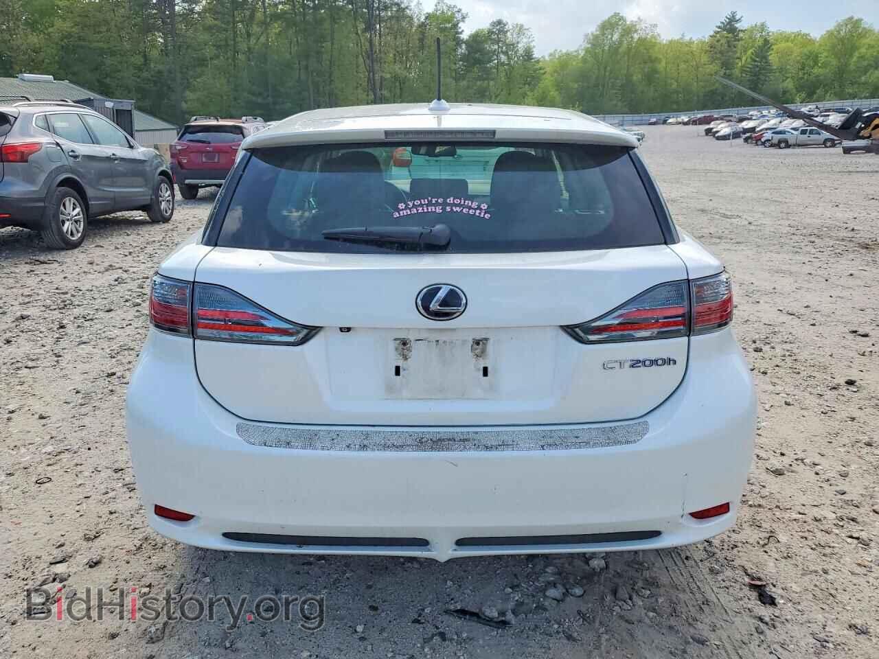 2012 LEXUS CT 200 - VIN: JTHKD5BH7C2080174 - Фото 6