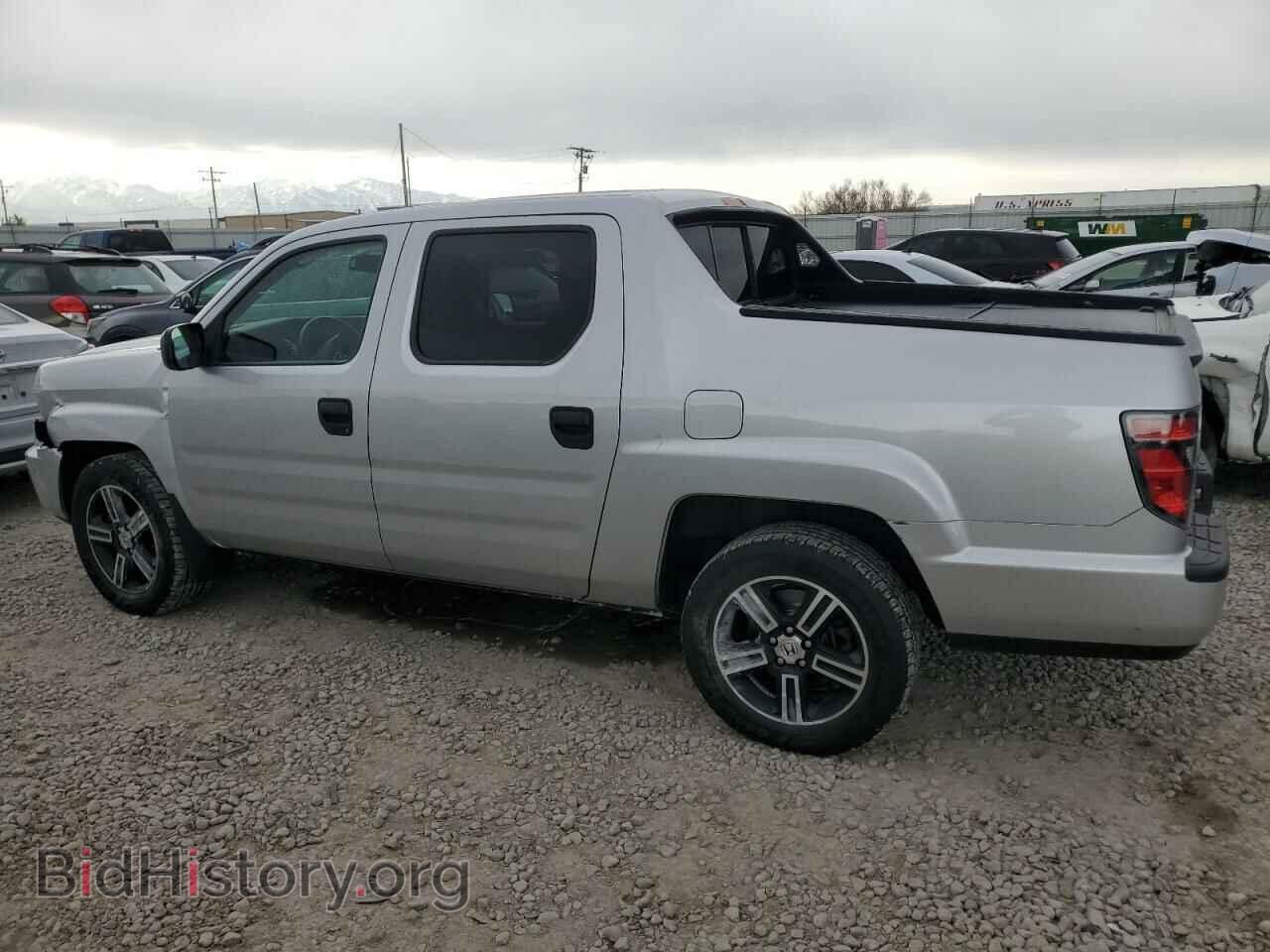 2014 HONDA RIDGELINE - VIN: 5FPYK1F72EB008351 - Фото 2