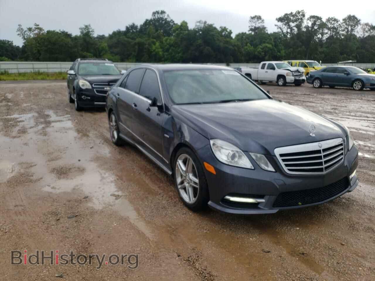 Photo WDDHF5KB7CA537157 - MERCEDES-BENZ E-CLASS 2012