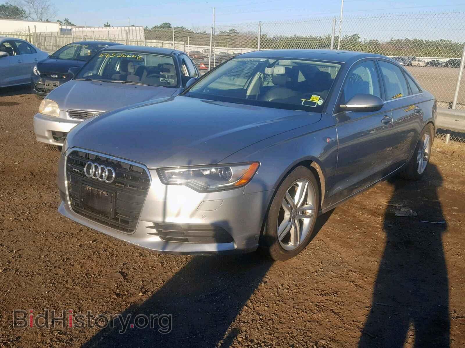 2012 AUDI A6 - VIN: WAUBGAFC4CN005573 - Фото 2