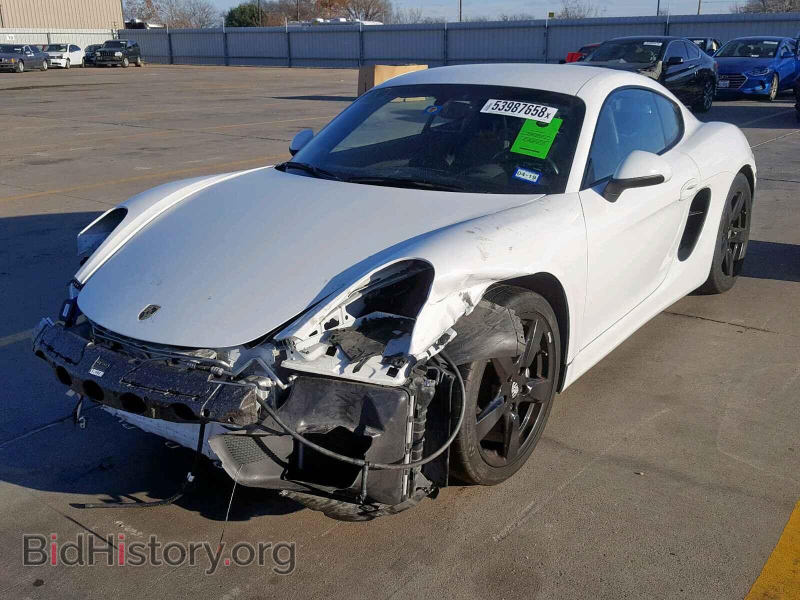 2014 PORSCHE CAYMAN - VIN: WP0AA2A88EK172435 - Фото 2