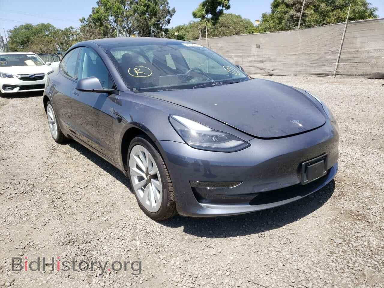 Фотография 5YJ3E1EB0NF144431 - TESLA MODEL 3 2022