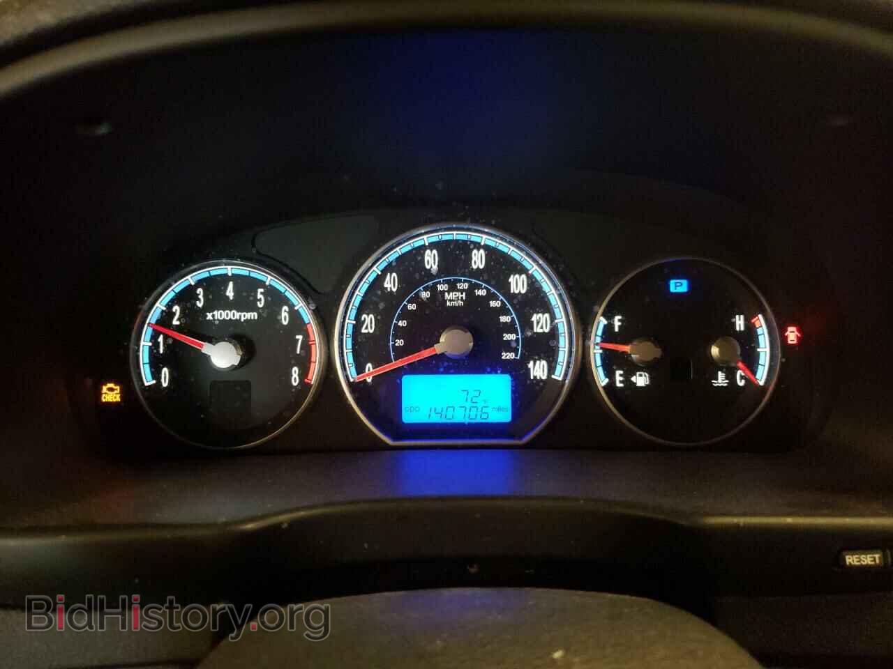 2008 HYUNDAI SANTA FE - VIN: 5NMSG73D68H193455 - Фото 9