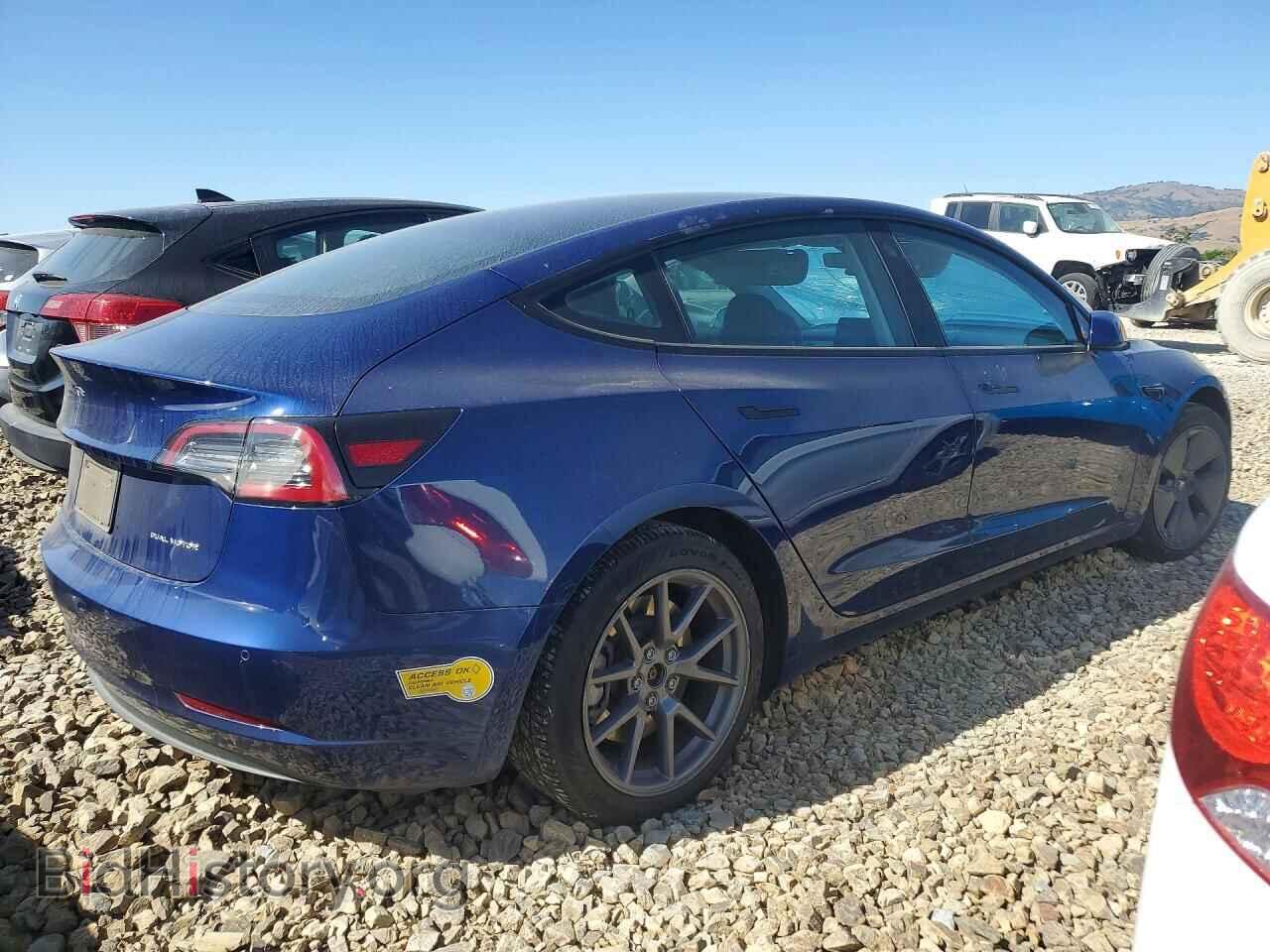 2022 TESLA MODEL 3 - VIN: 5YJ3E1EB4NF245455 - Фото 3